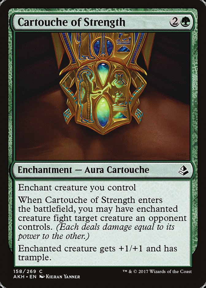 Cartouche of Strength [Amonkhet] | Grognard Games