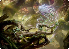 Emergent Sequence Art Card [Strixhaven: School of Mages Art Series] | Grognard Games