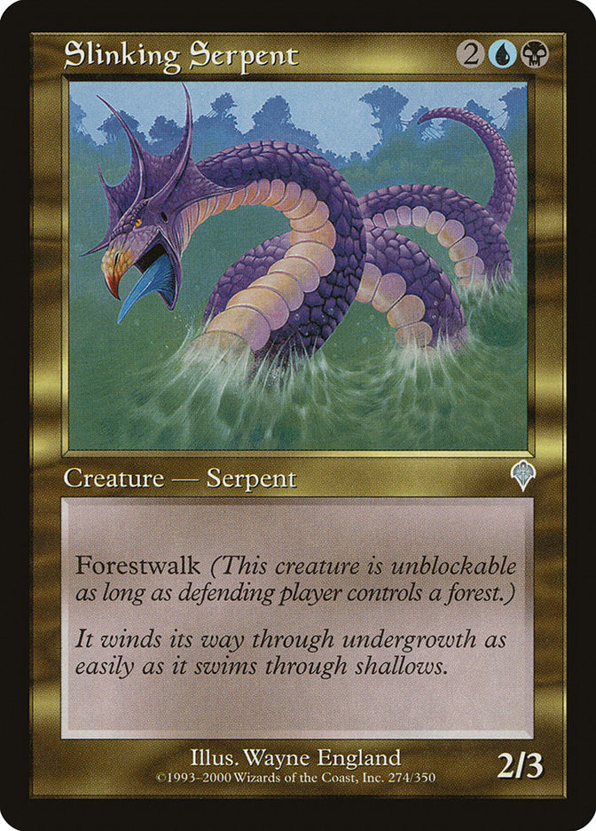 Slinking Serpent [Invasion] | Grognard Games