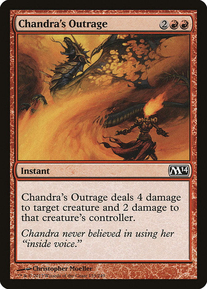 Chandra's Outrage [Magic 2014] | Grognard Games