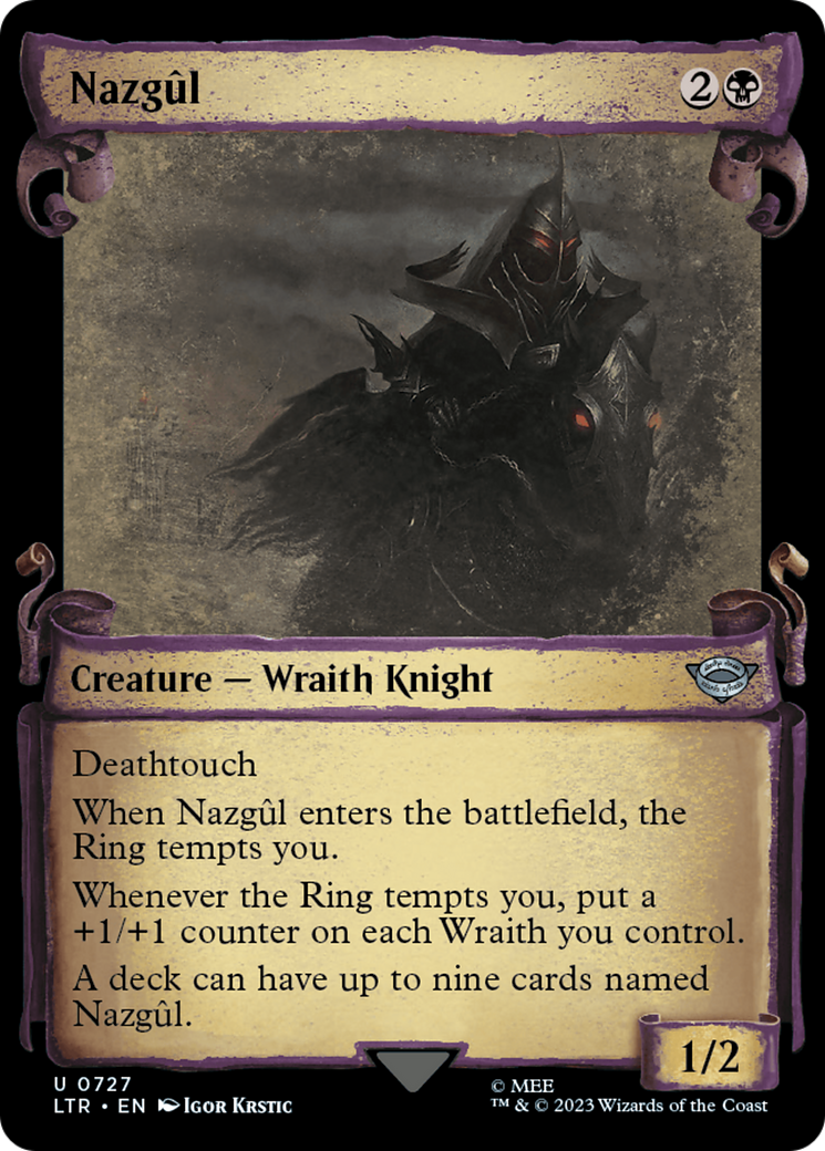 Nazgul (0727) [The Lord of the Rings: Tales of Middle-Earth Showcase Scrolls] | Grognard Games