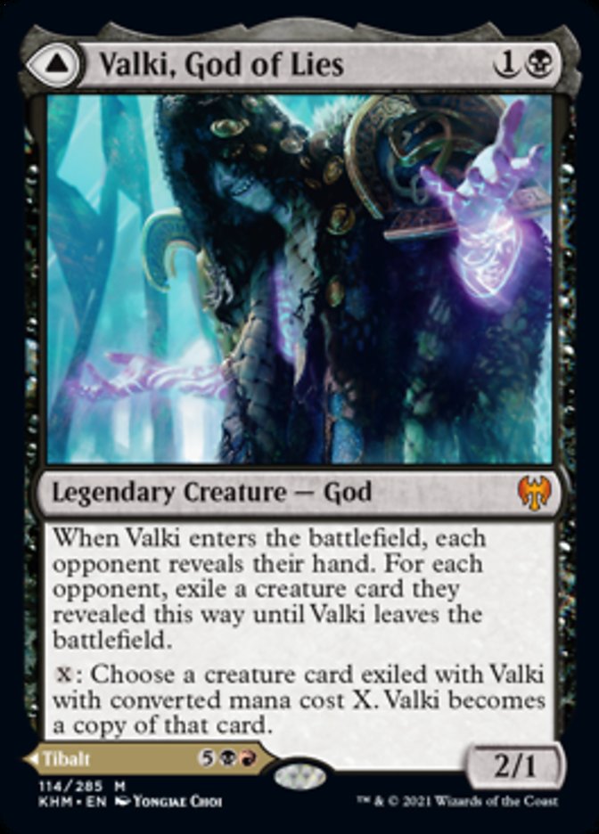 Valki, God of Lies // Tibalt, Cosmic Impostor [Kaldheim] | Grognard Games