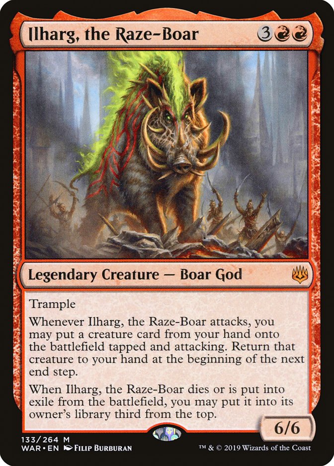 Ilharg, the Raze-Boar [War of the Spark] | Grognard Games