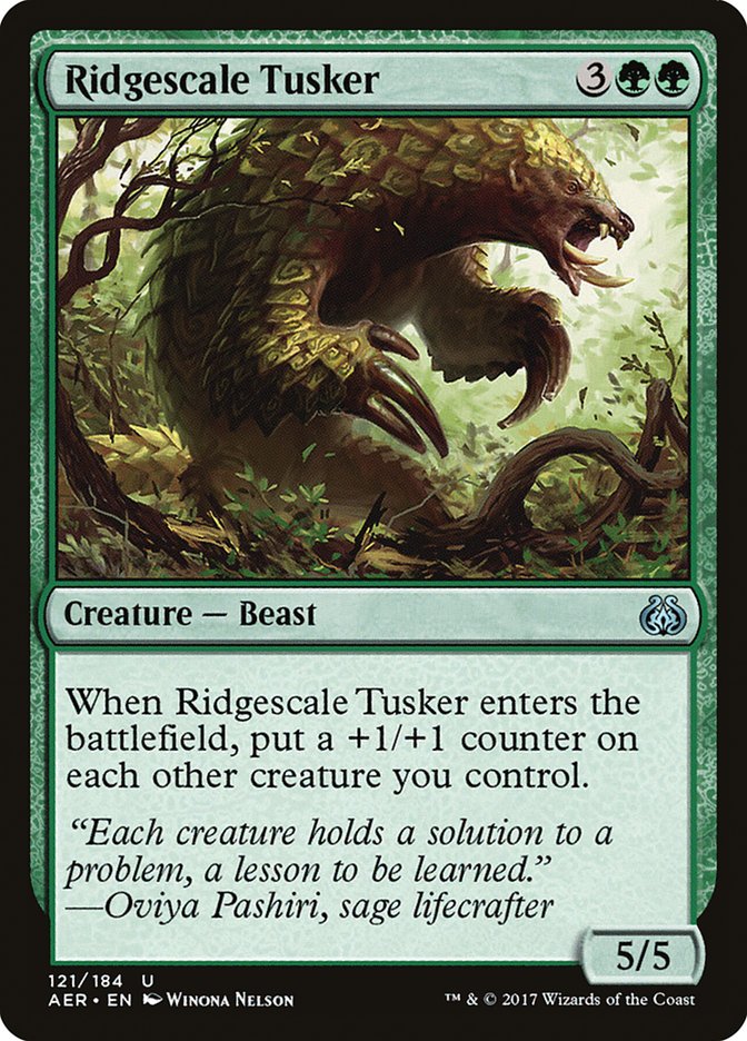 Ridgescale Tusker [Aether Revolt] | Grognard Games