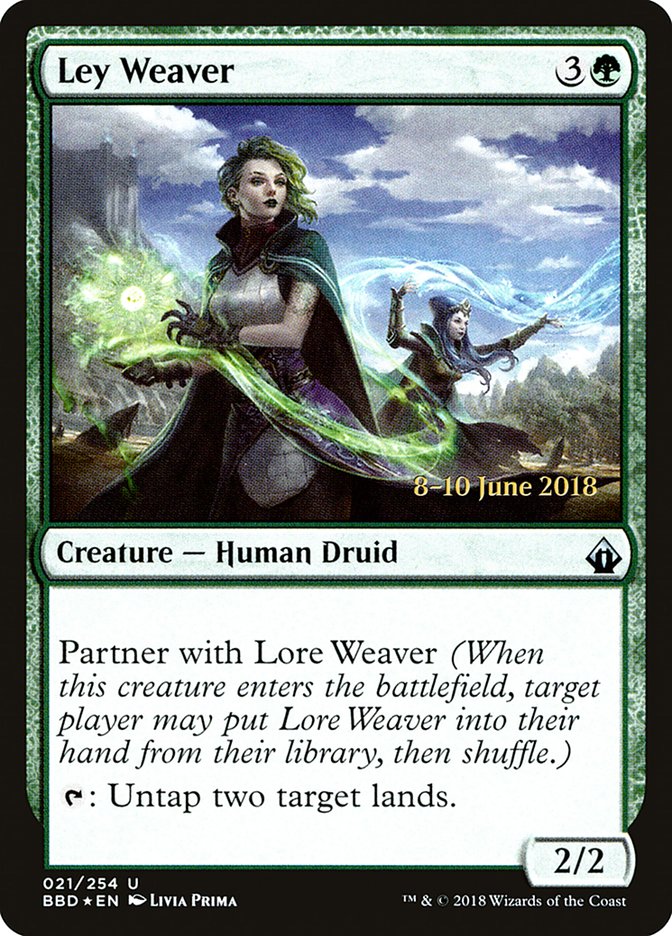 Ley Weaver  [Battlebond Prerelease Promos] | Grognard Games