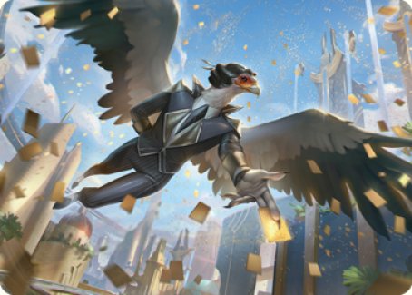 Skyboon Evangelist Art Card [Streets of New Capenna Art Series] | Grognard Games