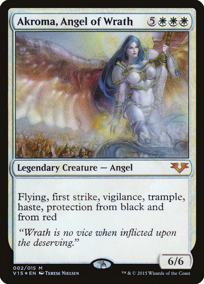 Akroma, Angel of Wrath [From the Vault: Angels] | Grognard Games
