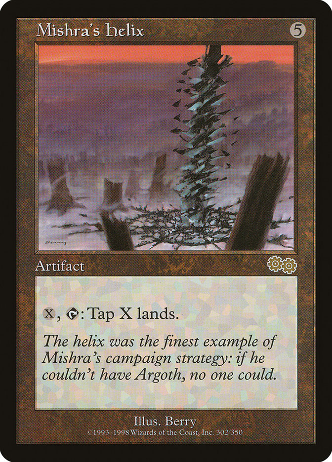 Mishra's Helix [Urza's Saga] | Grognard Games