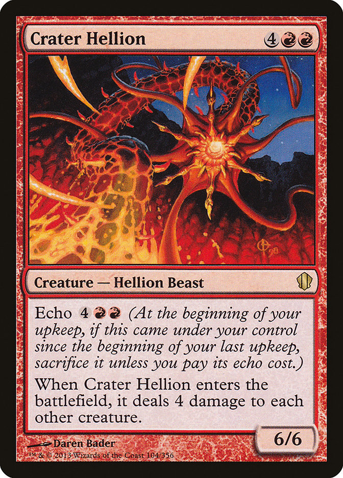 Crater Hellion [Commander 2013] | Grognard Games