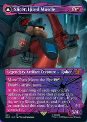 Slicer, Hired Muscle // Slicer, High-Speed Antagonist (Shattered Glass) [Universes Beyond: Transformers] | Grognard Games