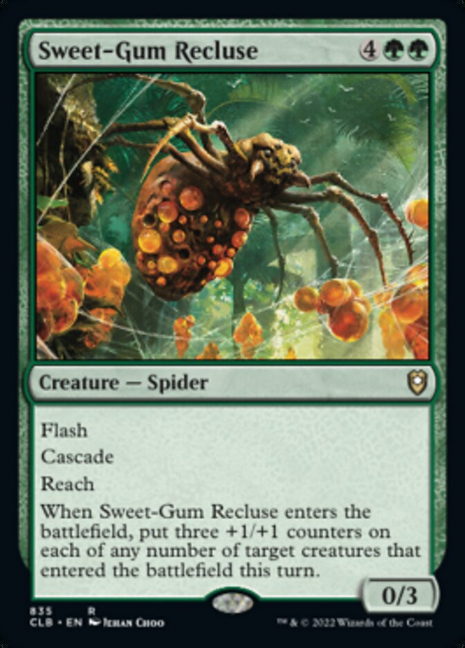 Sweet-Gum Recluse [Commander Legends: Battle for Baldur's Gate] | Grognard Games