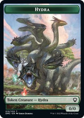 Snake // Hydra Double-sided Token [Dominaria United Commander Tokens] | Grognard Games