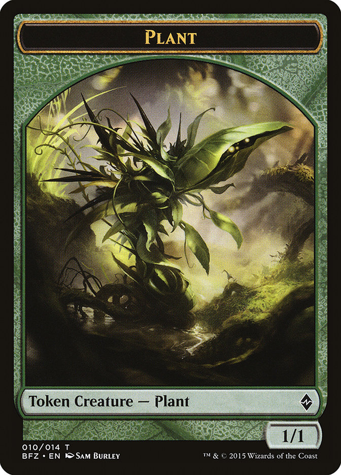 Plant [Battle for Zendikar Tokens] | Grognard Games