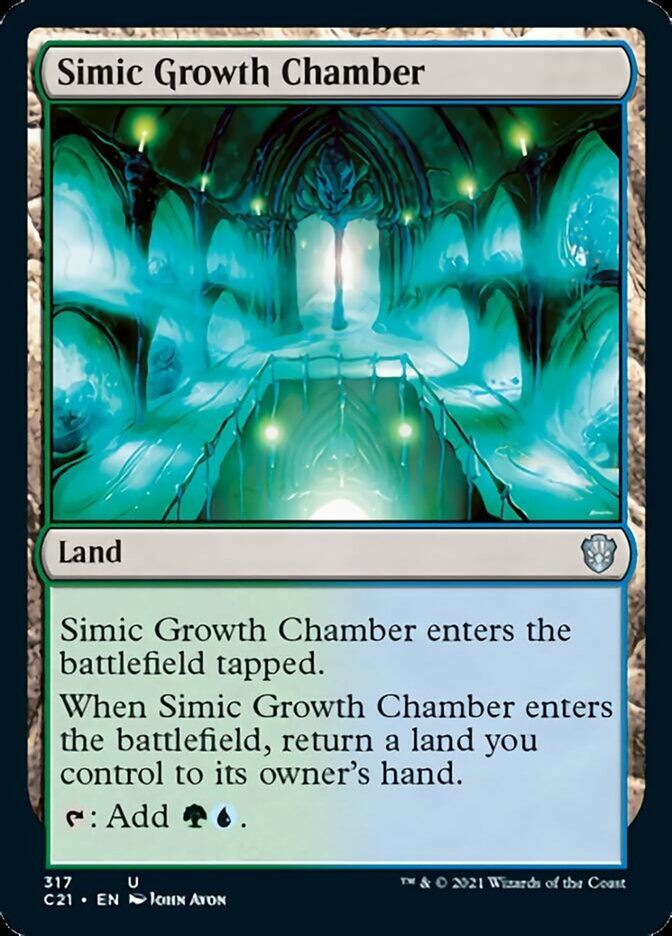 Simic Growth Chamber [Commander 2021] | Grognard Games