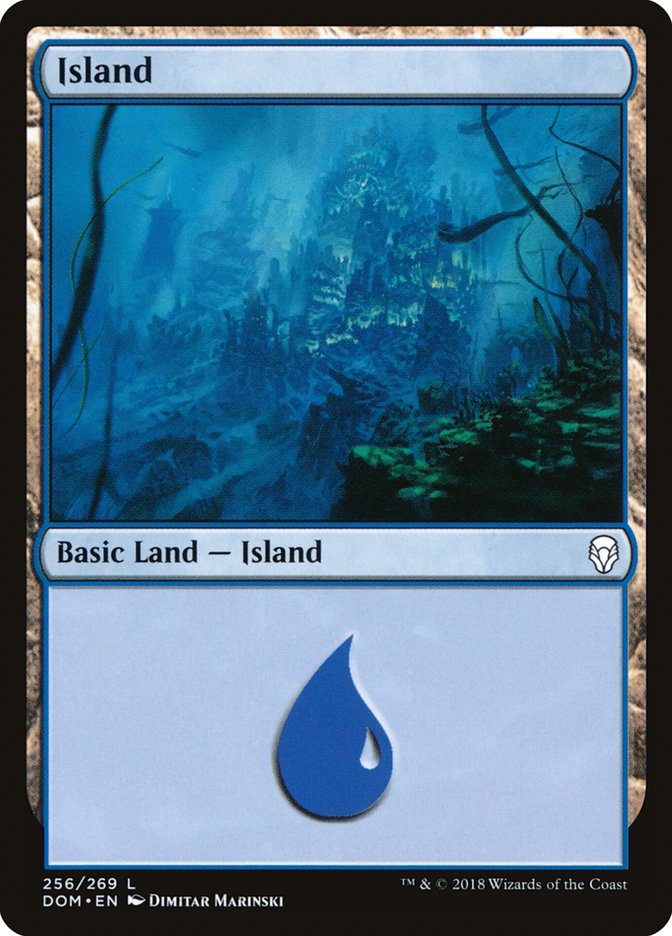 Island (256) [Dominaria] | Grognard Games