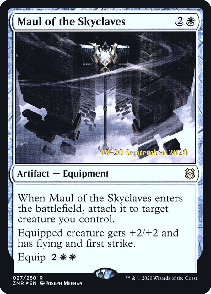 Maul of the Skyclaves [Zendikar Rising Prerelease Promos] | Grognard Games