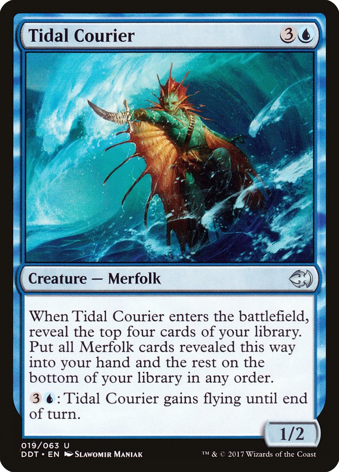 Tidal Courier [Duel Decks: Merfolk vs. Goblins] | Grognard Games