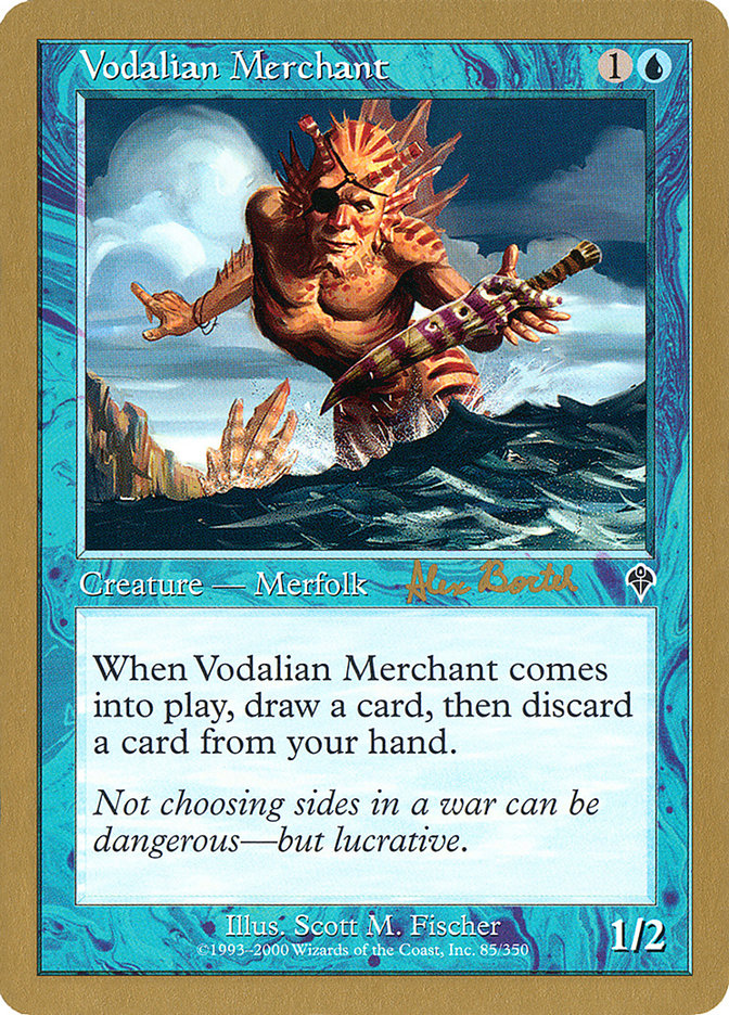 Vodalian Merchant (Alex Borteh) [World Championship Decks 2001] | Grognard Games