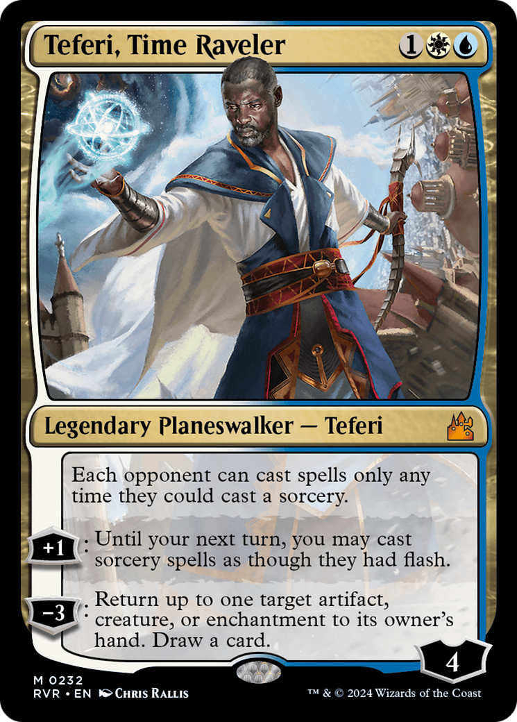 Teferi, Time Raveler [Ravnica Remastered] | Grognard Games