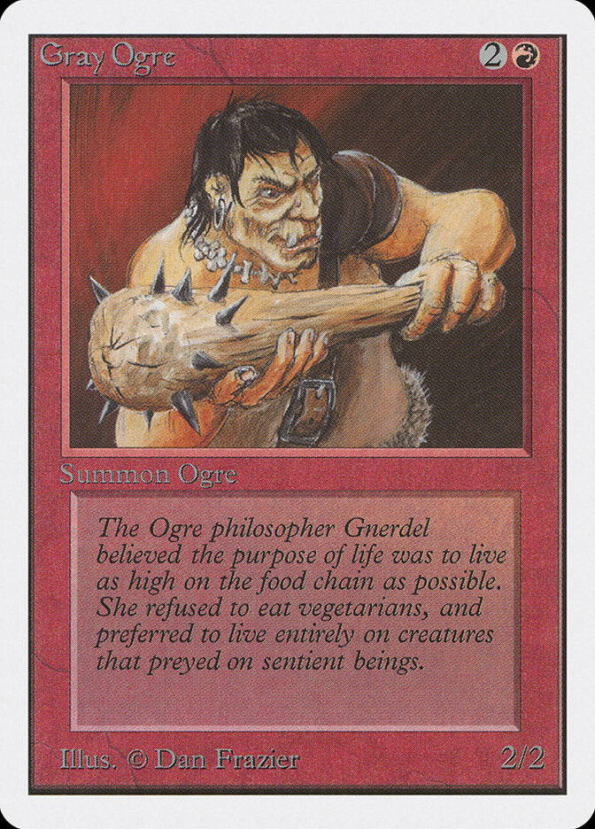Gray Ogre [Unlimited Edition] | Grognard Games