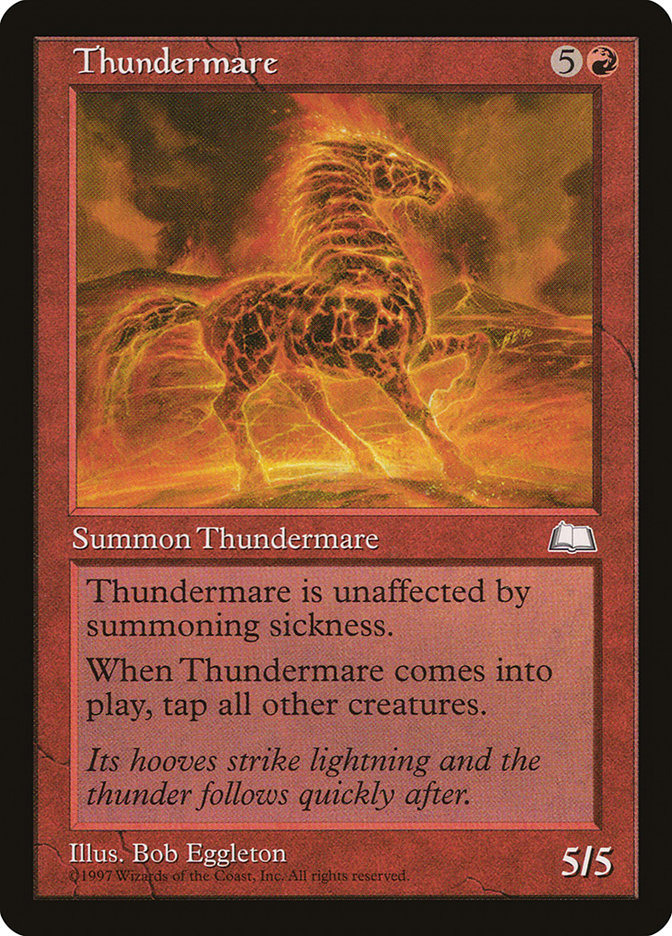 Thundermare [Weatherlight] | Grognard Games