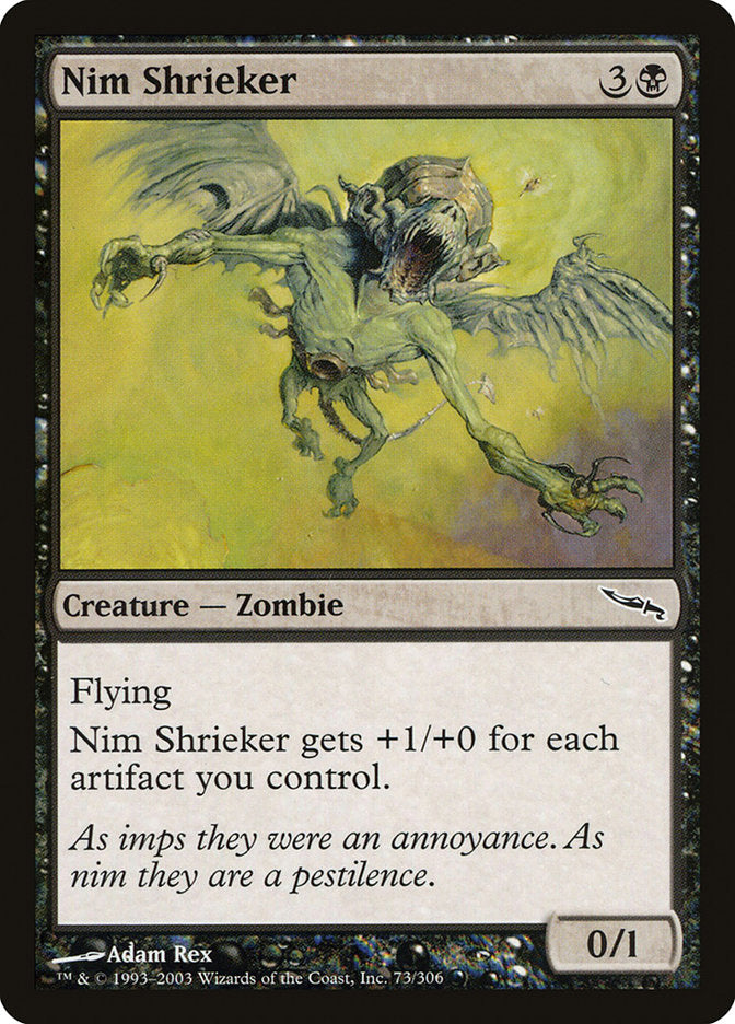 Nim Shrieker [Mirrodin] | Grognard Games