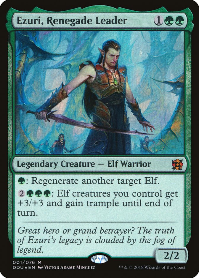 Ezuri, Renegade Leader [Duel Decks: Elves vs. Inventors] | Grognard Games