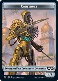 Construct // Soldier Double-sided Token [Core Set 2021 Tokens] | Grognard Games