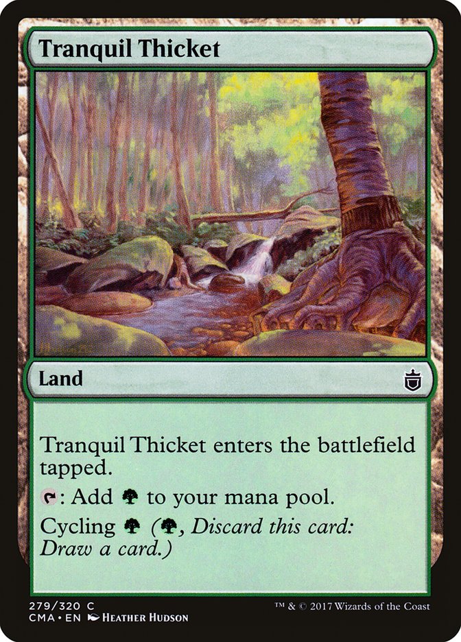 Tranquil Thicket [Commander Anthology] | Grognard Games