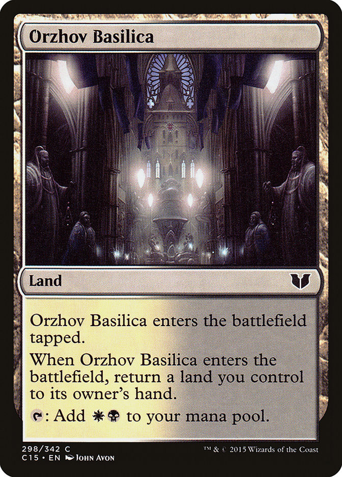 Orzhov Basilica [Commander 2015] | Grognard Games