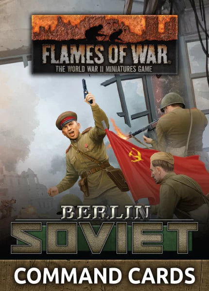 Flames of War: Berlin Soviet Command Cards | Grognard Games