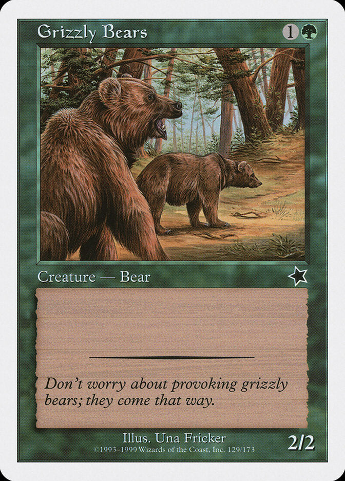 Grizzly Bears [Starter 1999] | Grognard Games