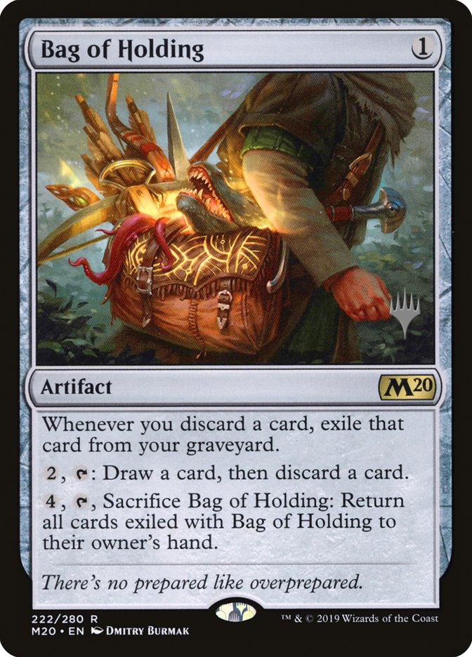 Bag of Holding (Promo Pack) [Core Set 2020 Promos] | Grognard Games