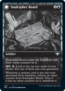 Soulcipher Board // Cipherbound Spirit [Innistrad: Double Feature] | Grognard Games