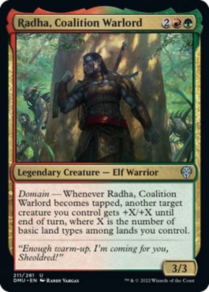 Radha, Coalition Warlord [Dominaria United] | Grognard Games