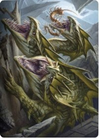 Grakmaw, Skyclave Ravager Art Card [Zendikar Rising Art Series] | Grognard Games