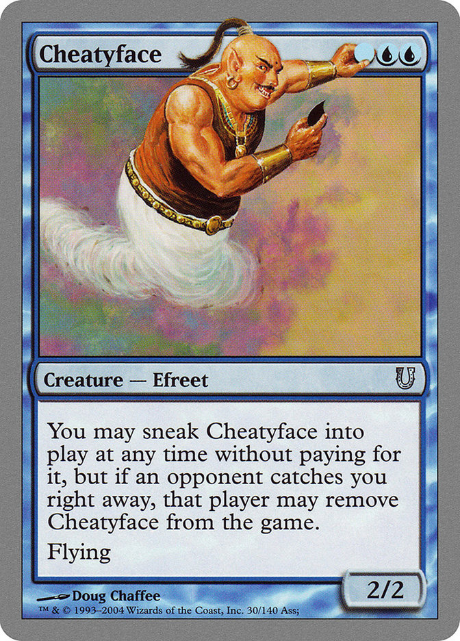Cheatyface [Unhinged] | Grognard Games