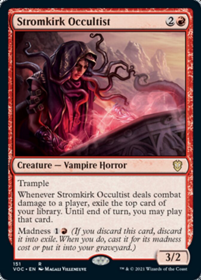 Stromkirk Occultist [Innistrad: Crimson Vow Commander] | Grognard Games