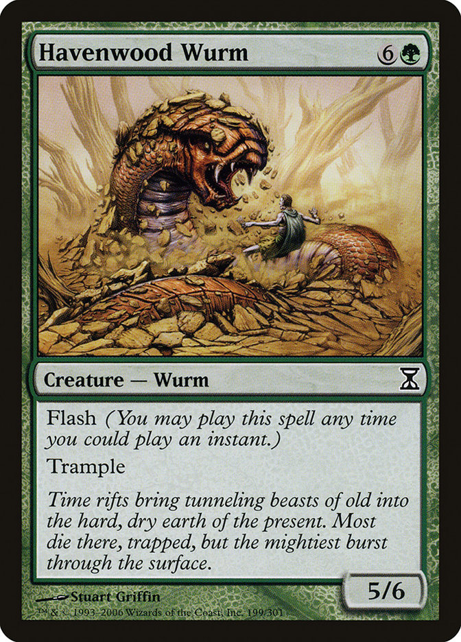 Havenwood Wurm [Time Spiral] | Grognard Games