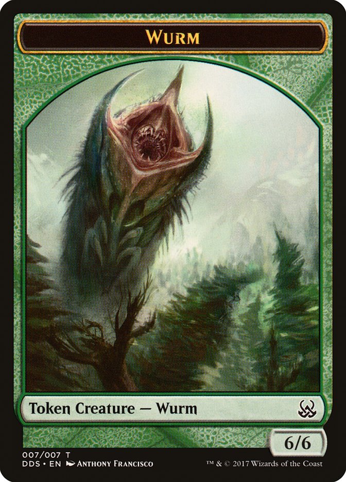 Wurm [Duel Decks: Mind vs. Might Tokens] | Grognard Games