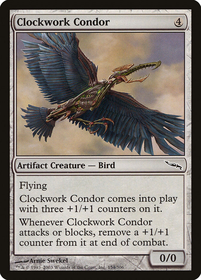 Clockwork Condor [Mirrodin] | Grognard Games