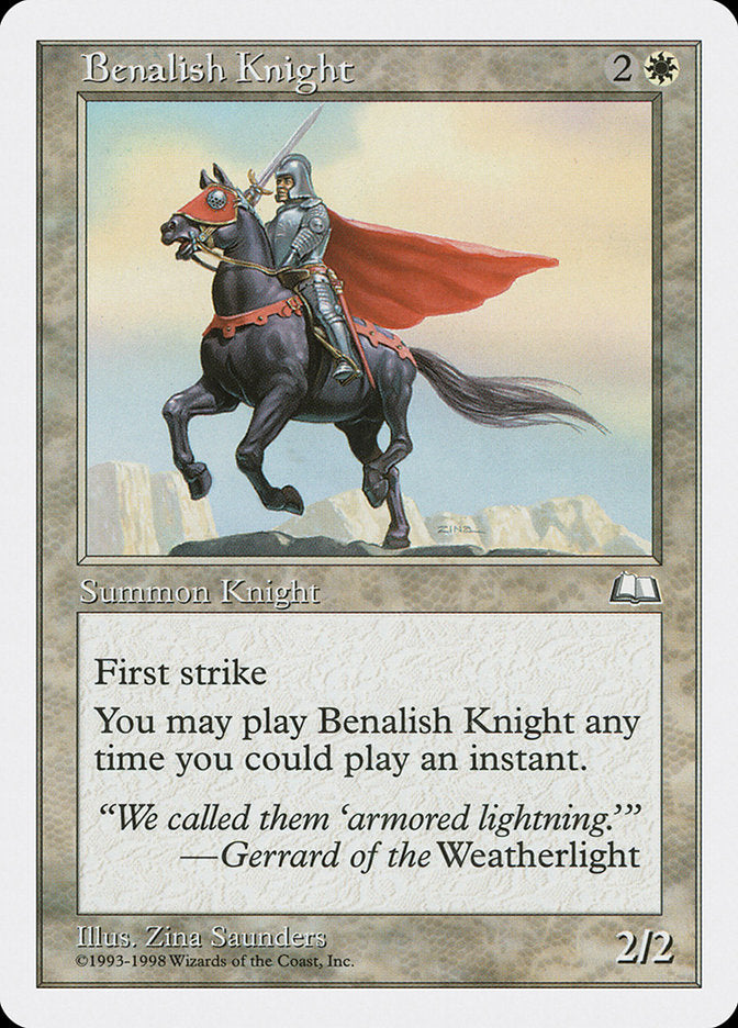 Benalish Knight [Anthologies] | Grognard Games