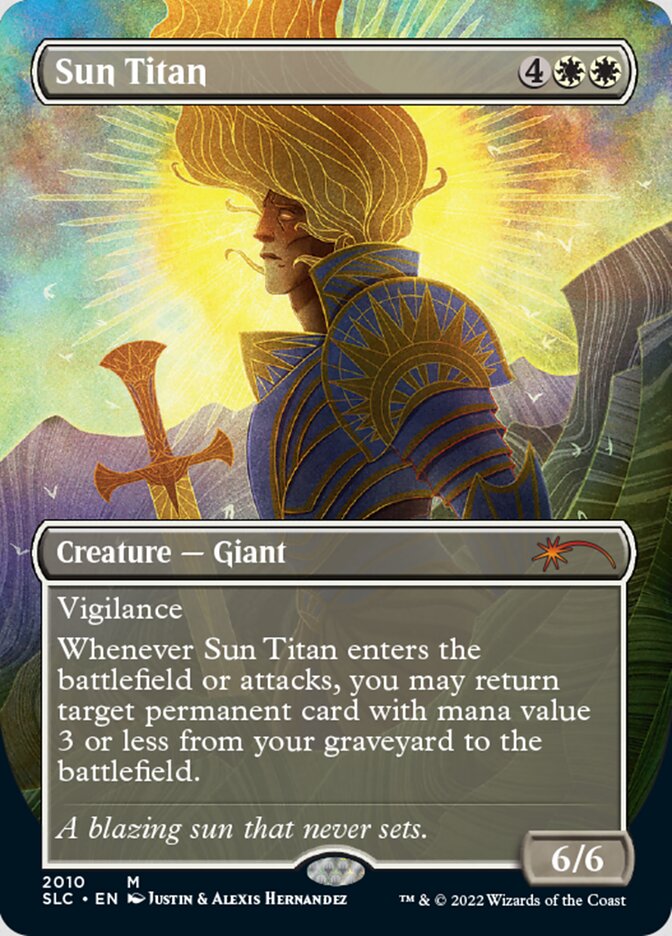 Sun Titan (Borderless) [Secret Lair 30th Anniversary Countdown Kit] | Grognard Games