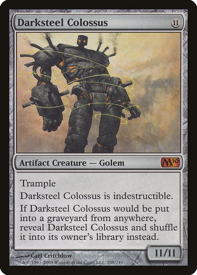 Darksteel Colossus [Magic 2010] | Grognard Games