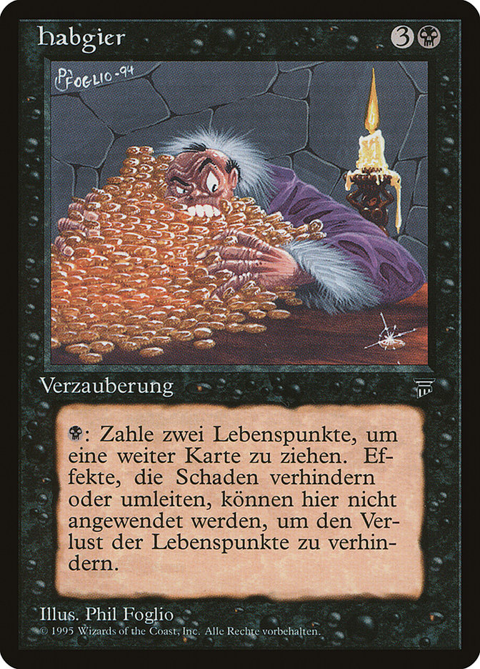 Greed (German) - "Habgier" [Renaissance] | Grognard Games