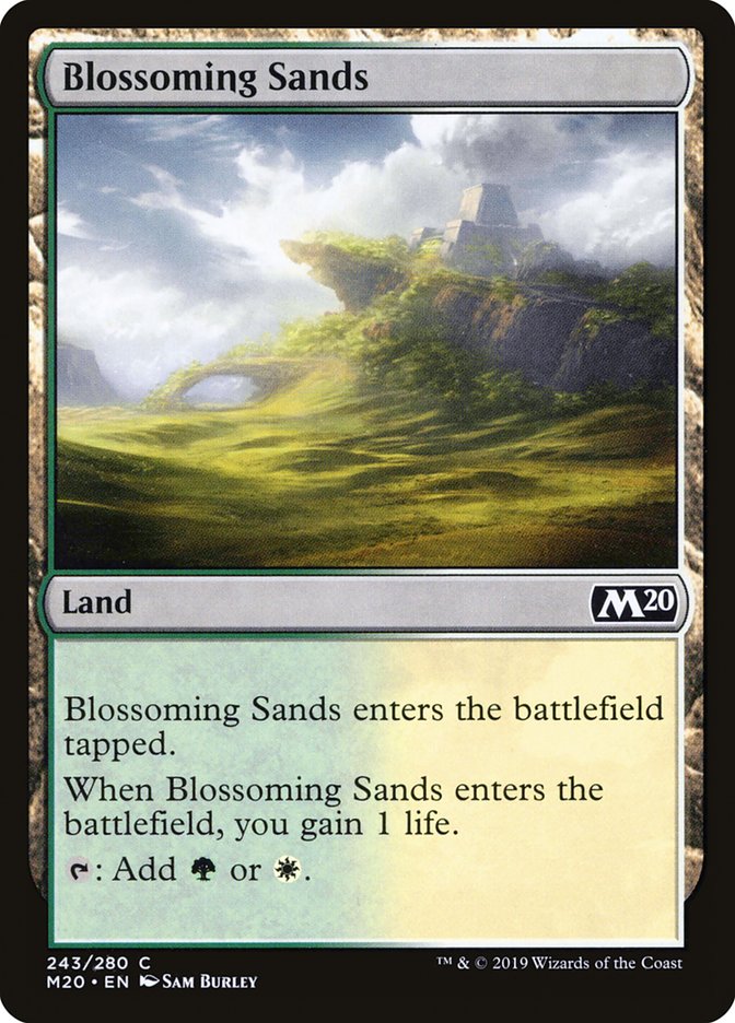 Blossoming Sands [Core Set 2020] | Grognard Games