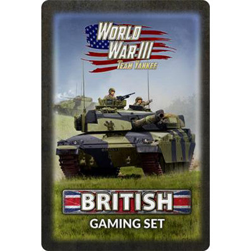 Team Yankee British Gaming Set | Grognard Games