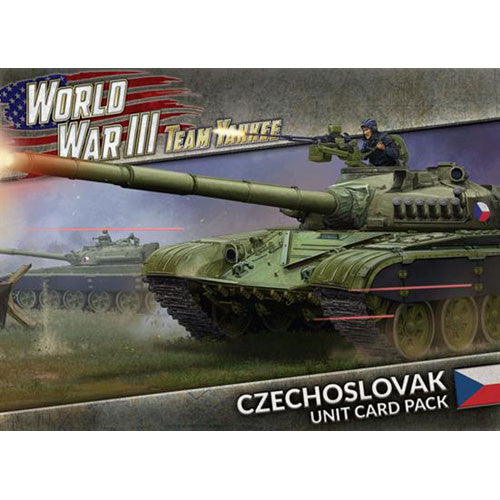 World War III: Team Yankee - Czechoslovakian Unit Card Pack | Grognard Games