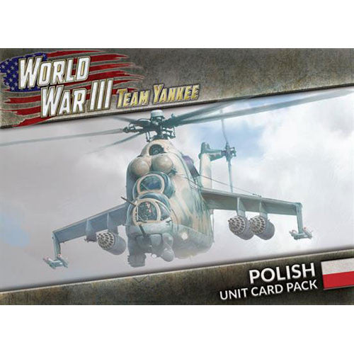 World War III: Team Yankee - Polish Unit Cards | Grognard Games