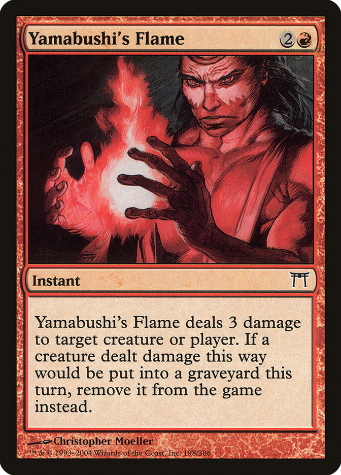 Yamabushi's Flame [Champions of Kamigawa] | Grognard Games